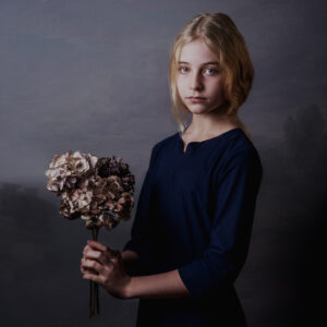 Bloemenmeisje -  Gerda Hanemaaijer