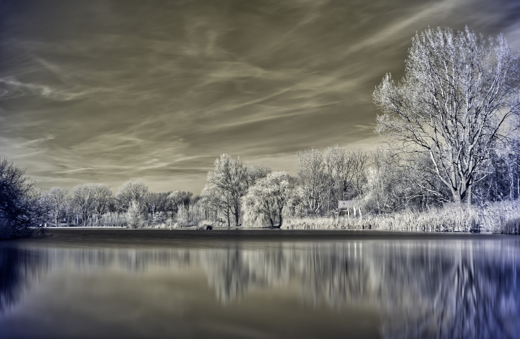 Spiegeling in infrarood